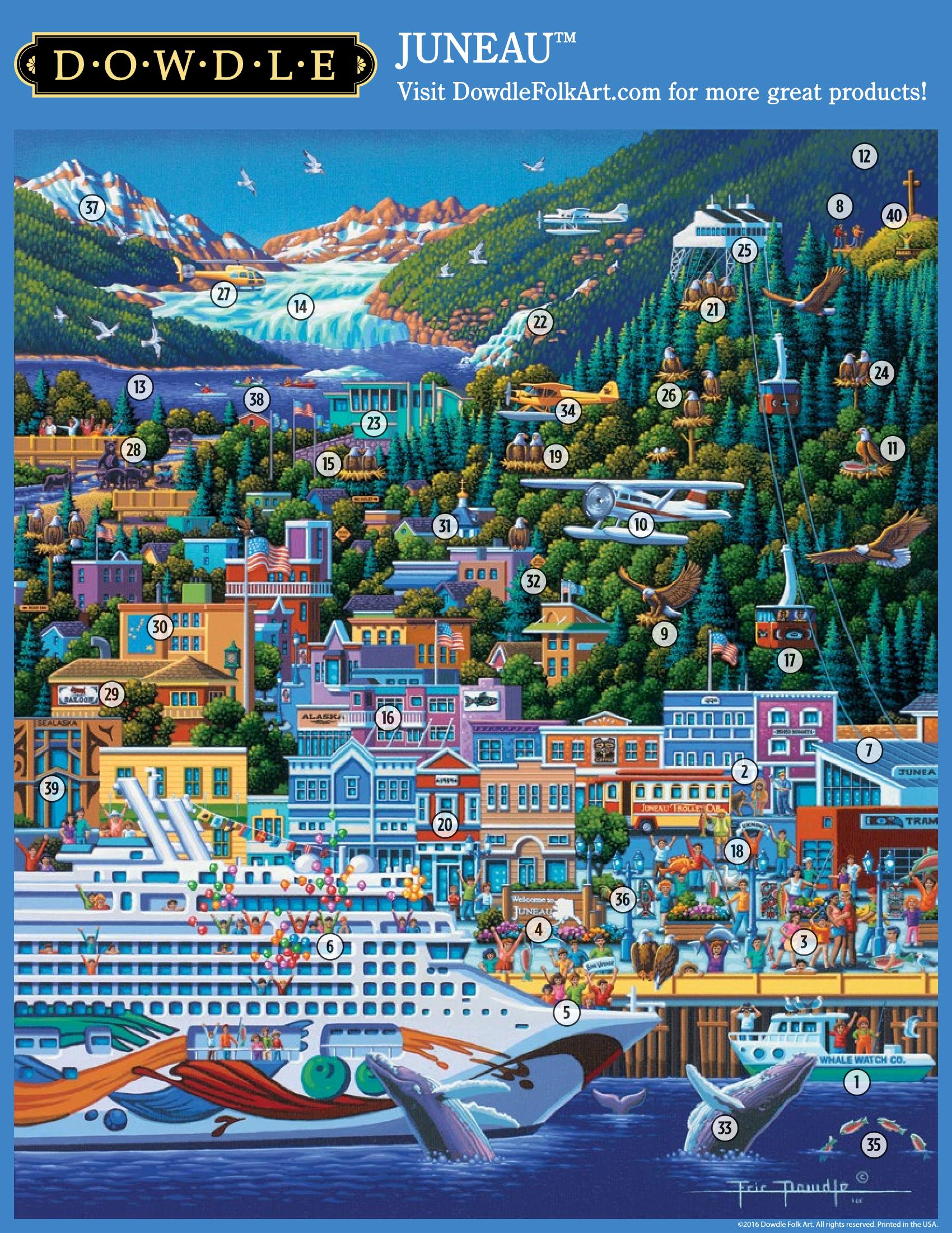 Juneau - Mini Puzzle - 250 Piece