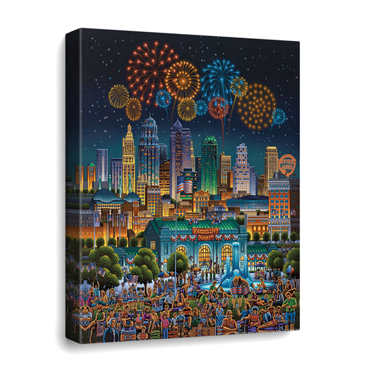 Kansas City Canvas Gallery Wrap