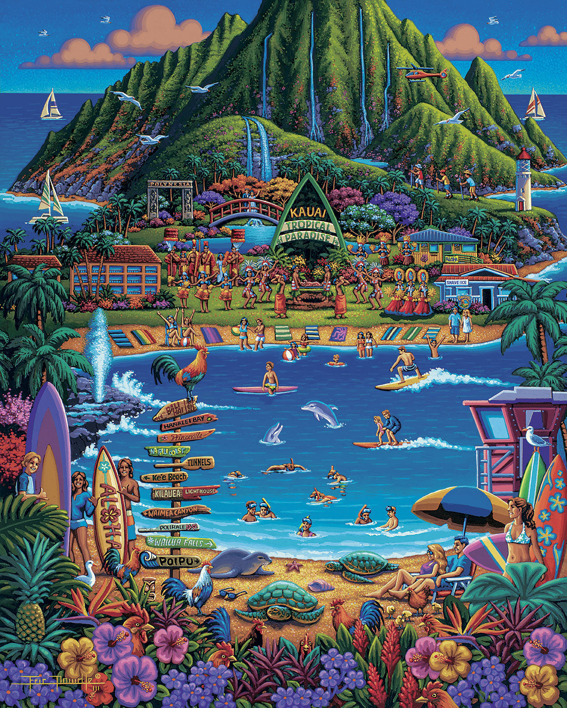 Kauai | 210 Piece Personal Puzzle