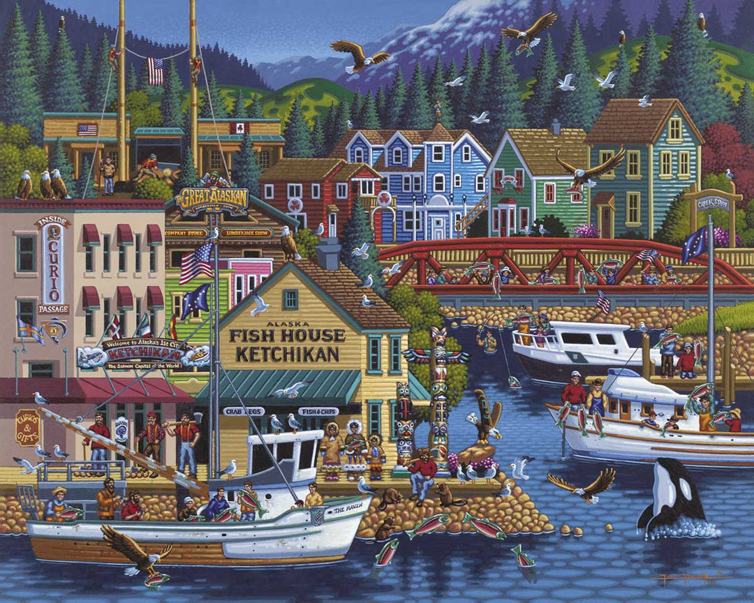 Ketchikan - Mini Puzzle - 250 Piece