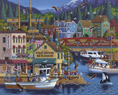 Ketchikan Canvas Gallery Wrap