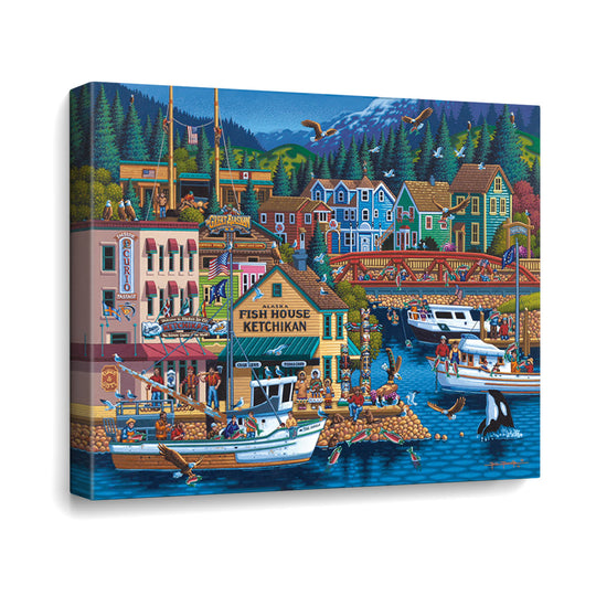 Ketchikan Canvas Gallery Wrap