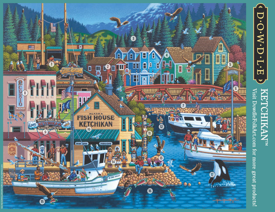 Ketchikan Canvas Gallery Wrap