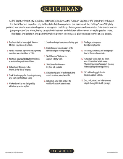 Ketchikan Canvas Gallery Wrap