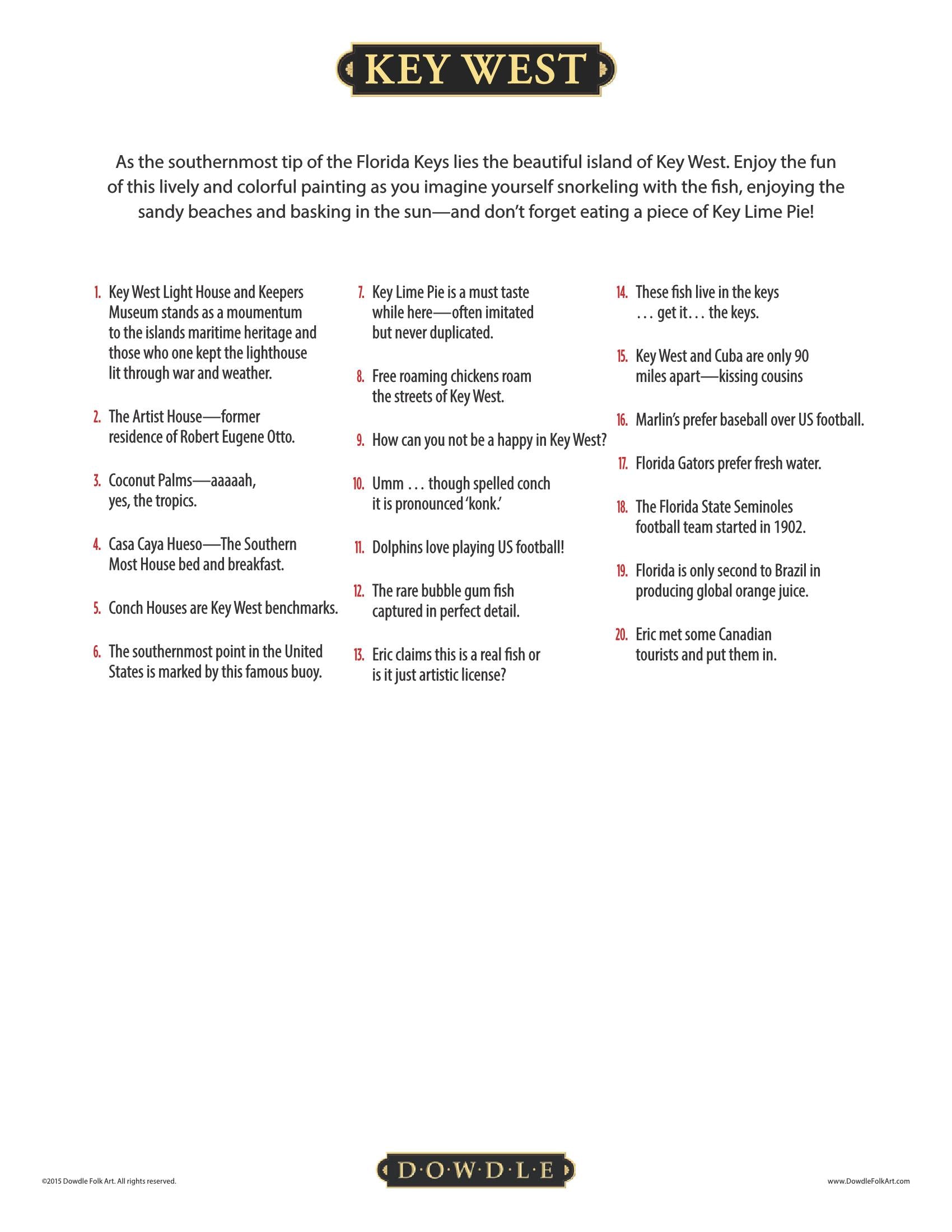 Key West Canvas Gallery Wrap