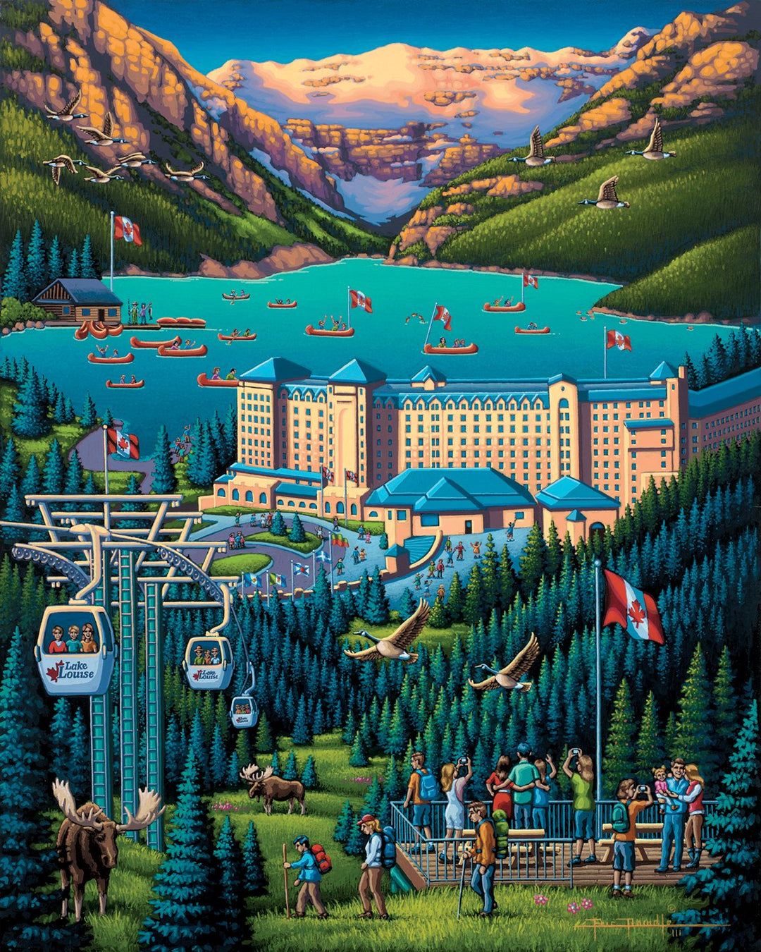 Lake Louise - 500 Piece