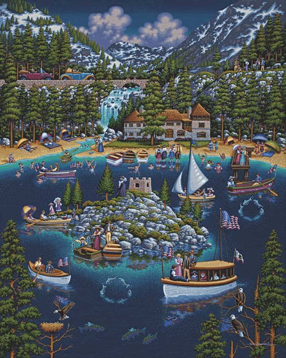 Lake Tahoe Canvas Gallery Wrap
