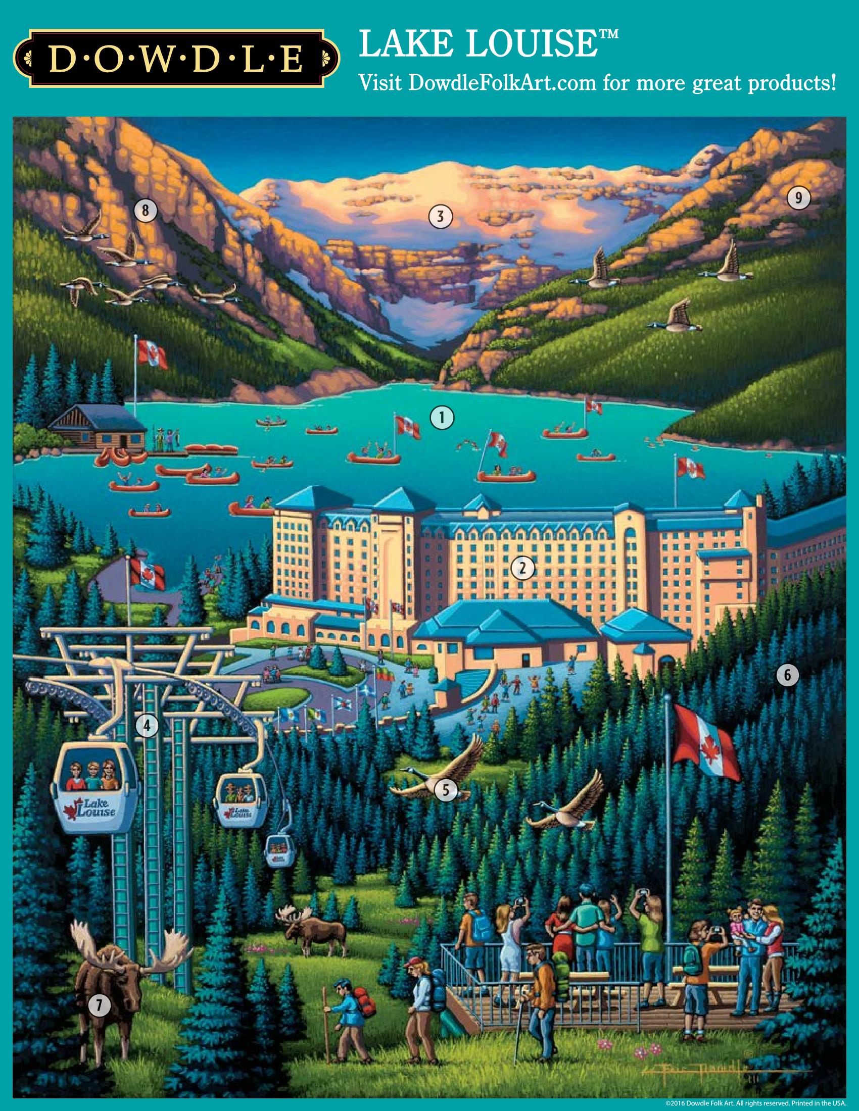 Lake Louise Canvas Gallery Wrap
