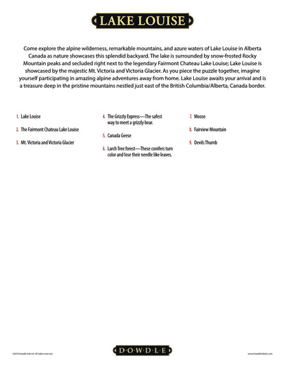 Lake Louise Canvas Gallery Wrap