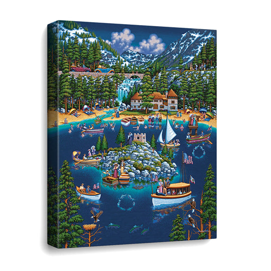 Lake Tahoe Canvas Gallery Wrap