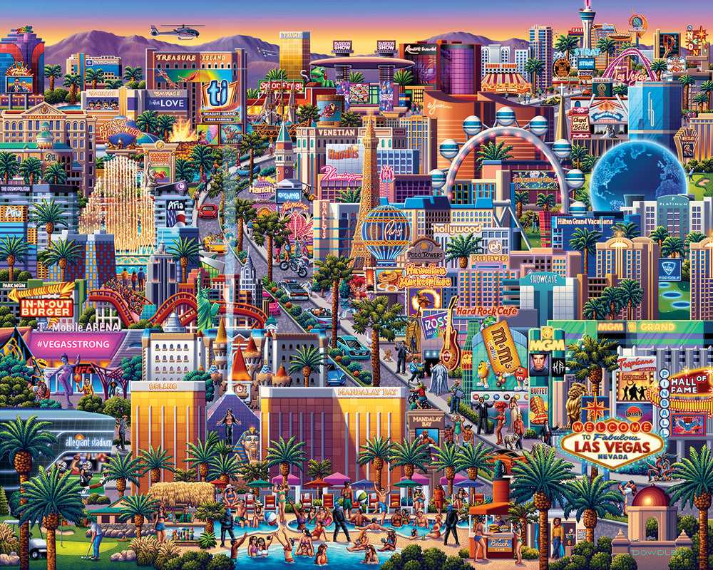 Las Vegas Strip - Canvas Gallery Wrap