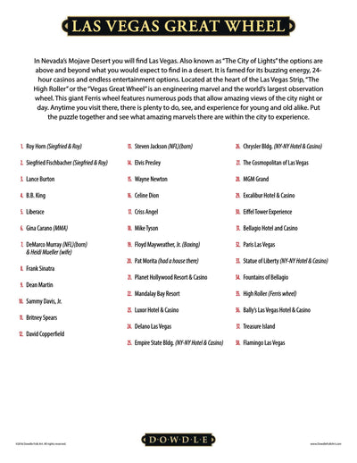 Las Vegas Great Wheel | 500 Piece