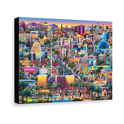 Las Vegas Strip - Canvas Gallery Wrap