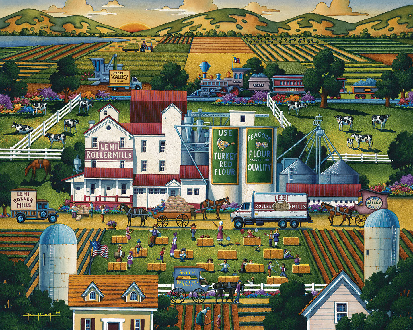 Lehi Roller Mills | 210 Piece Personal Puzzle