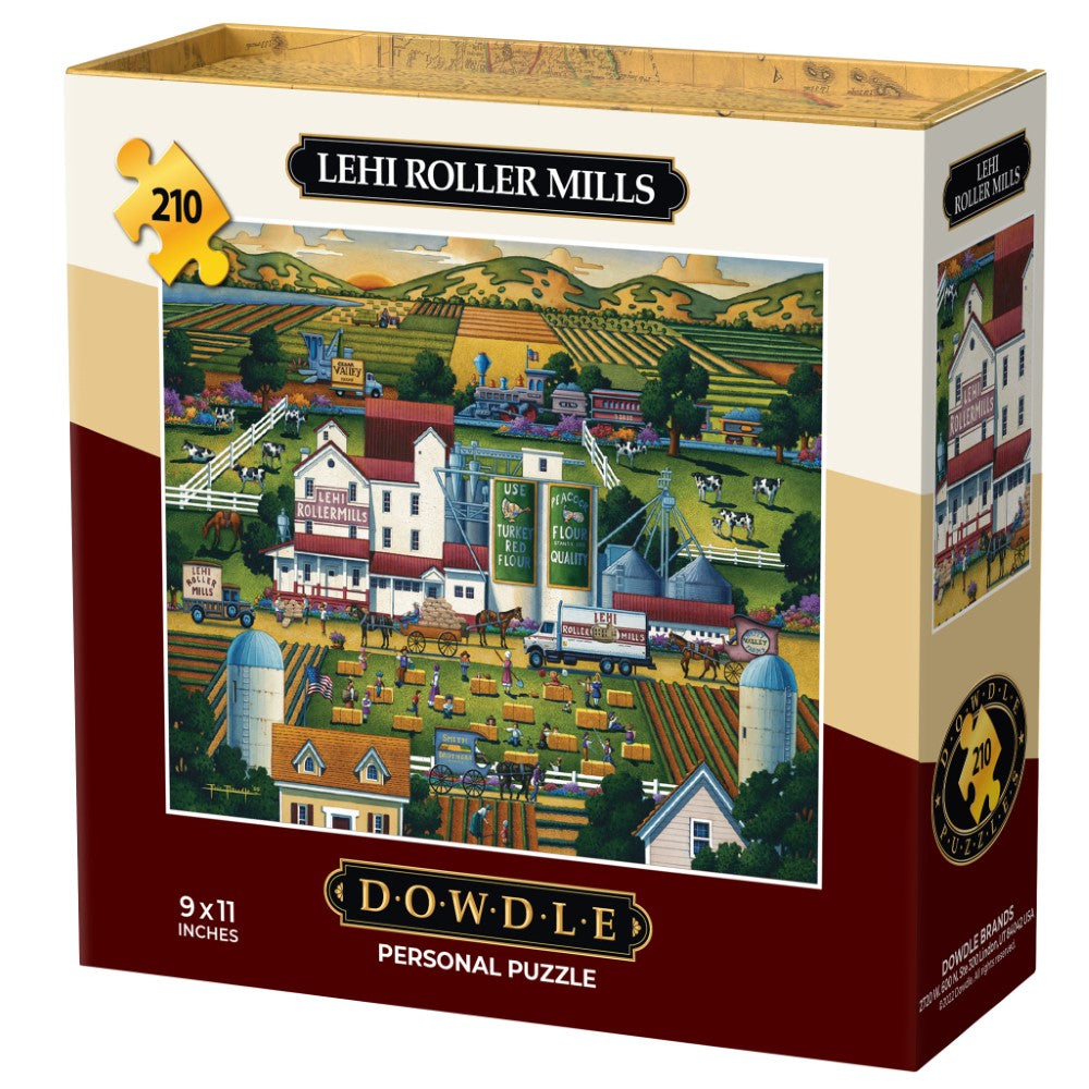 Lehi Roller Mills | 210 Piece Personal Puzzle