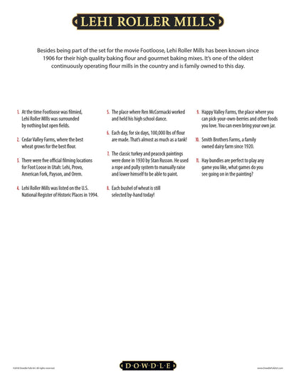 Lehi Roller Mills Canvas Gallery Wrap