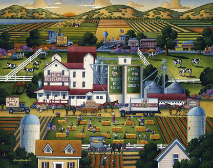 Lehi Roller Mills - Wooden Puzzle
