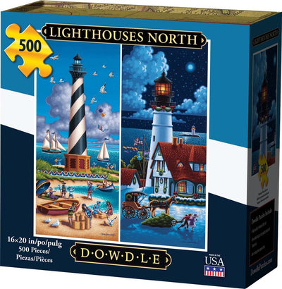 Lighthouses North | 500 Piece