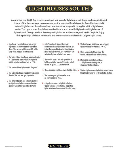 Lighthouses South - Mini Puzzle - 250 Piece