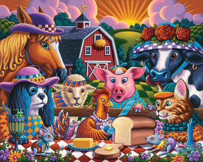 Little Red Hen | 500 Piece