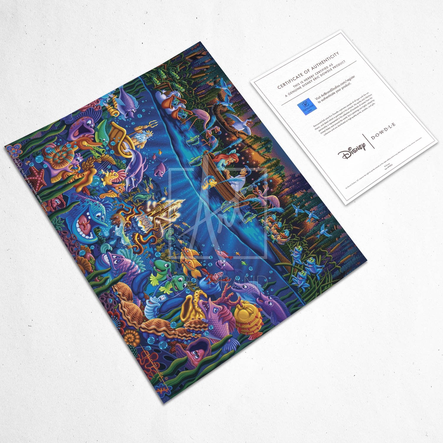 The Little Mermaid Part of Your World Art Print