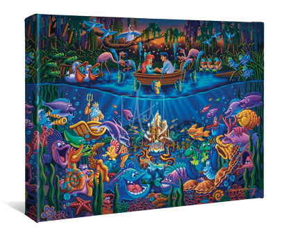The Little Mermaid Part of Your World Gallery Wrap Canvas