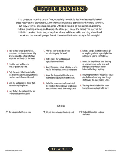 Little Red Hen | 500 Piece