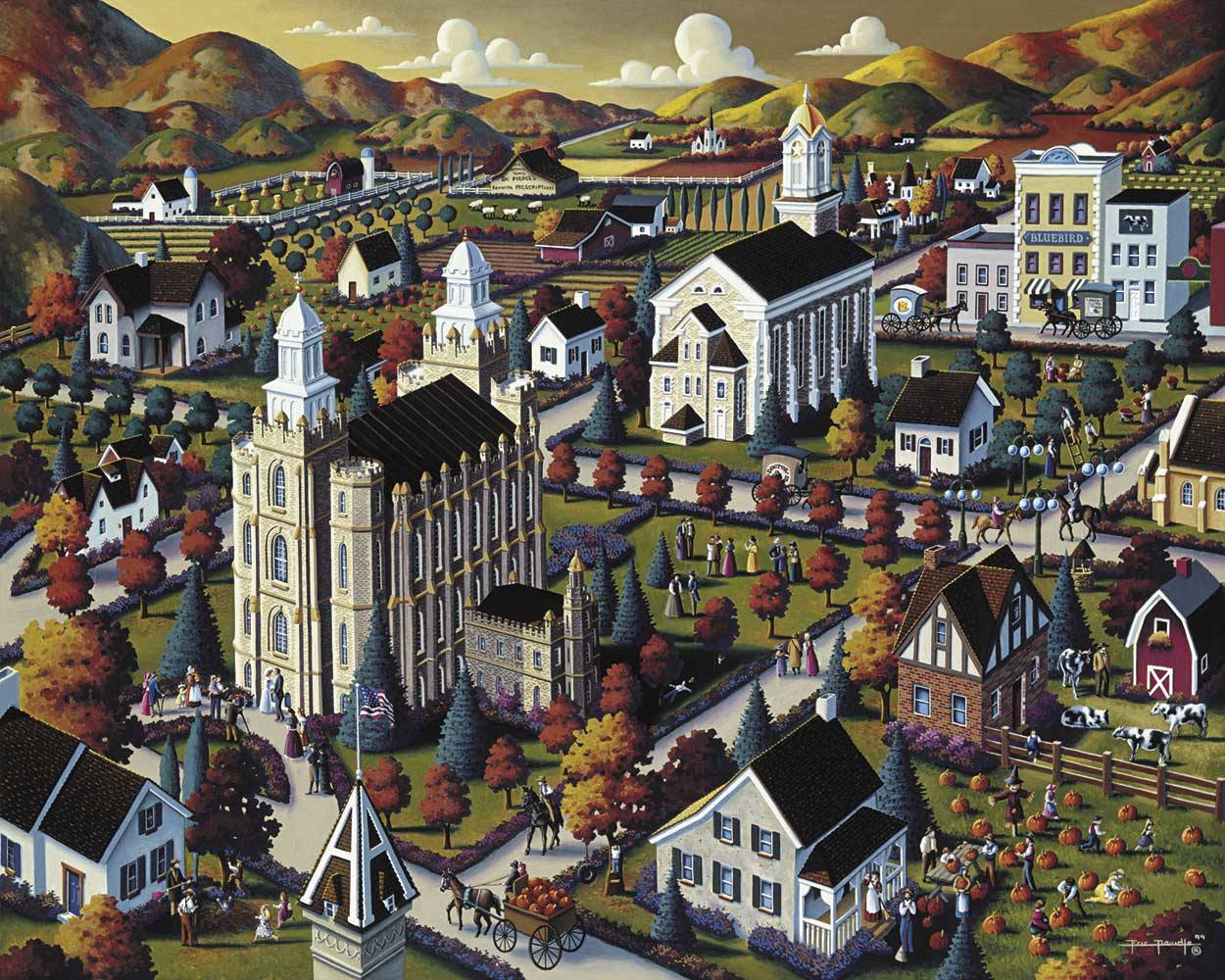 Logan Fall Canvas Gallery Wrap