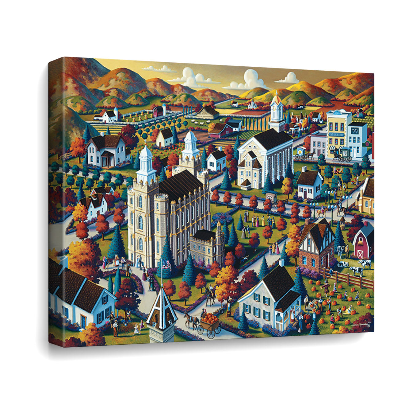 Logan Fall Canvas Gallery Wrap