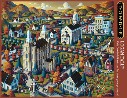 Logan Fall Canvas Gallery Wrap