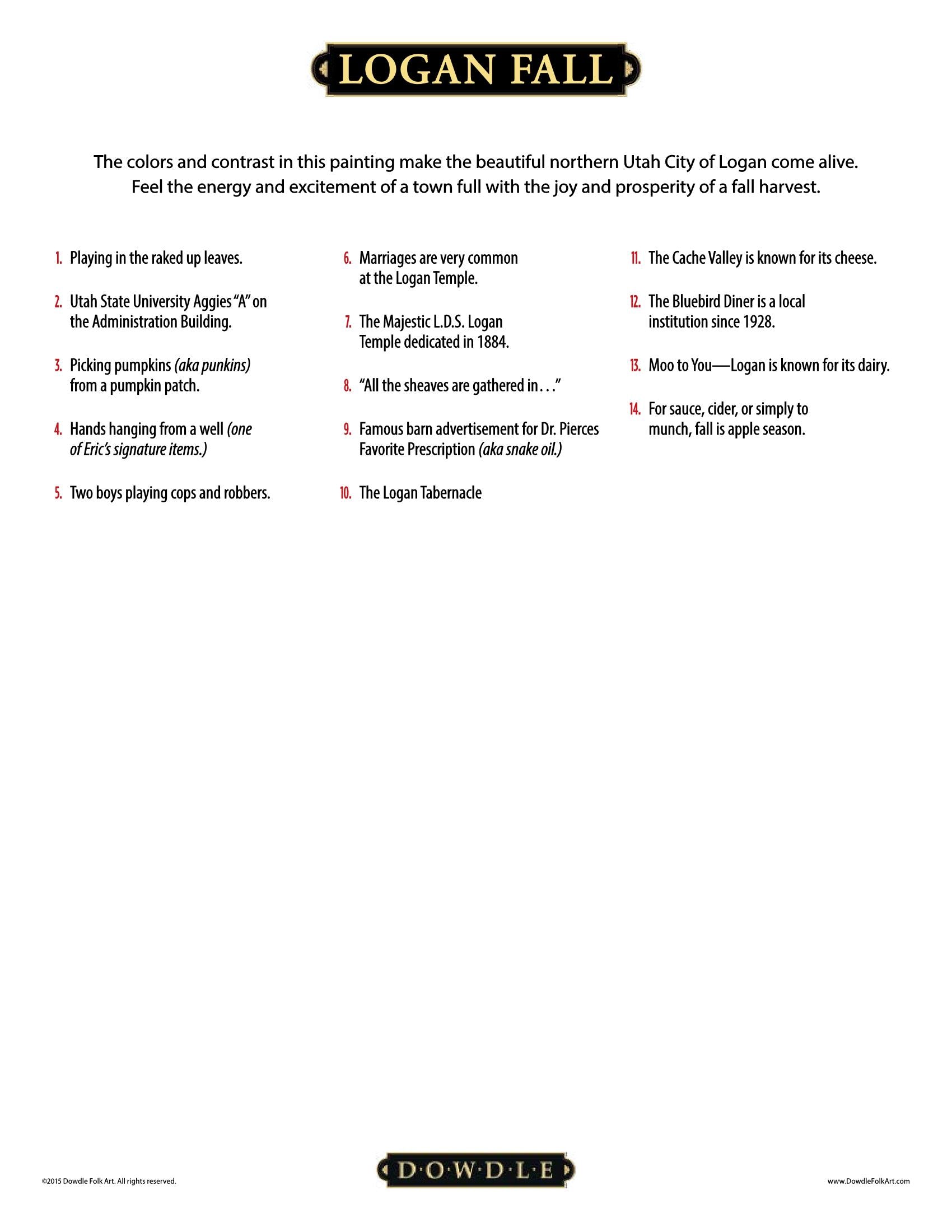 Logan Fall Canvas Gallery Wrap