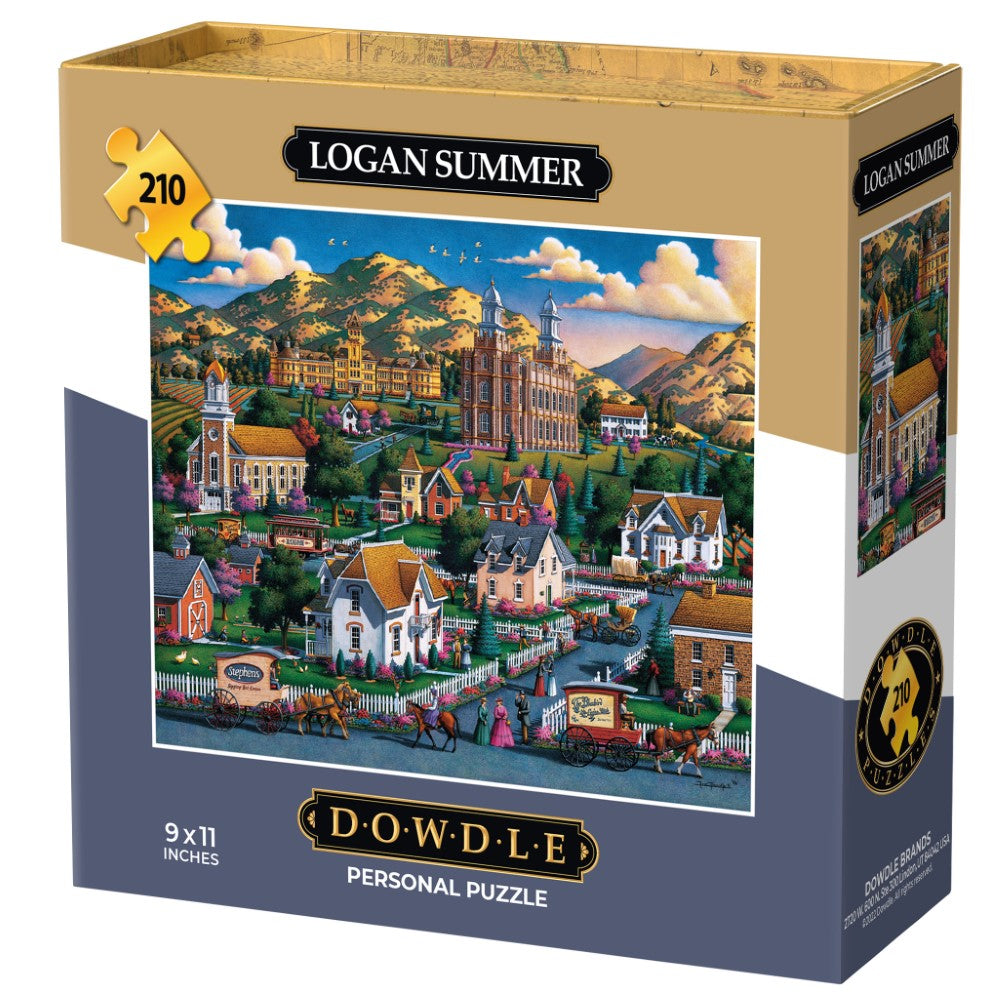 Logan Summer - Personal Puzzle - 210 Piece – Dowdle Folk Art