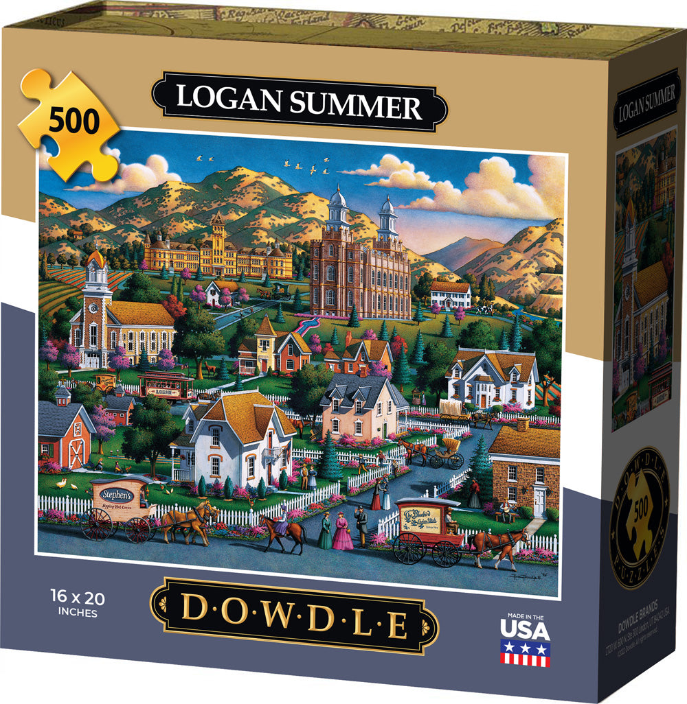 Logan Summer - 1000 Piece Dowdle Jigsaw Puzzle – Boardwalk Puzzles