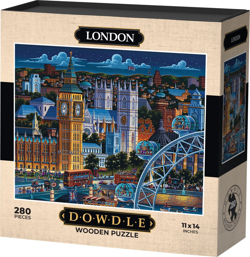 London - Wooden Puzzle