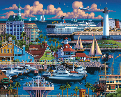 Long Beach | 210 Piece Personal Puzzle