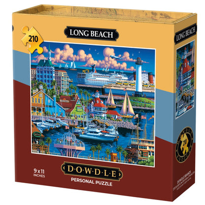 Long Beach | 210 Piece Personal Puzzle