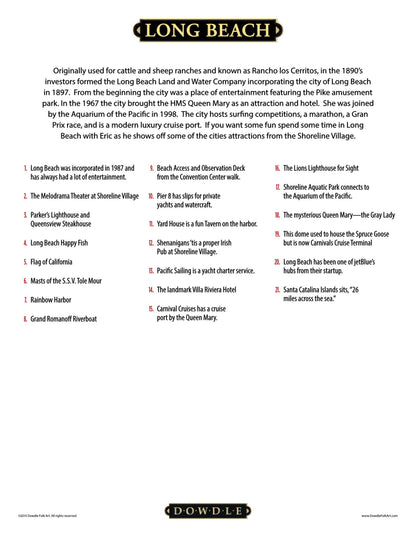 Long Beach Canvas Gallery Wrap