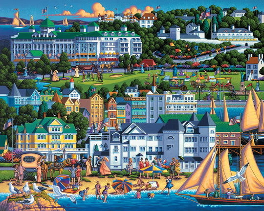 Mackinac Island Canvas Gallery Wrap