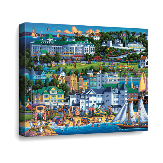 Mackinac Island Canvas Gallery Wrap