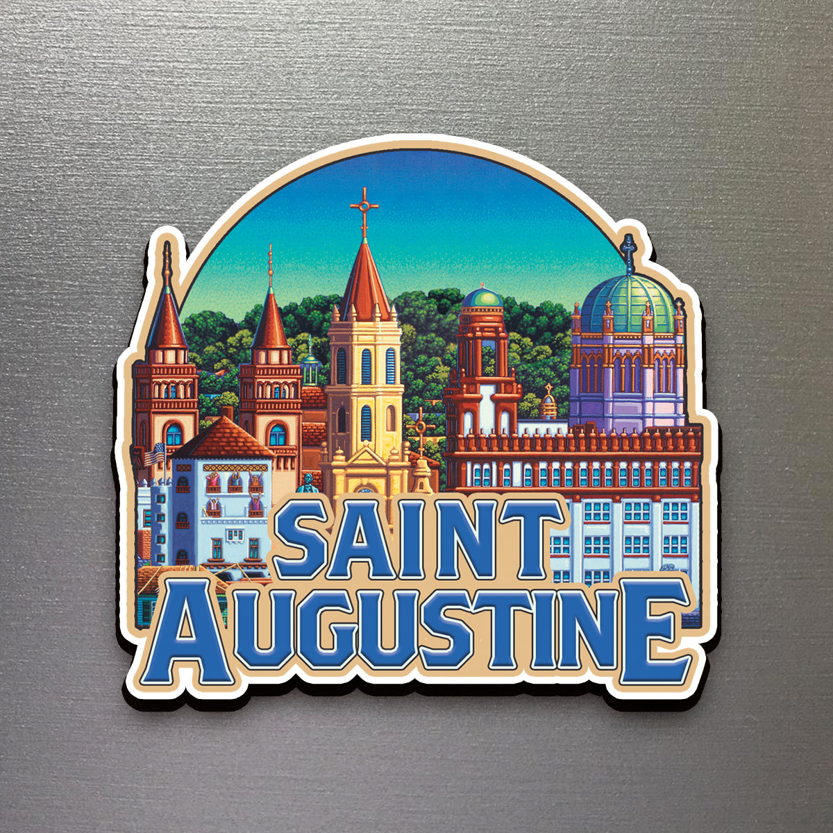 St. Augustine - Magnet – Dowdle Folk Art