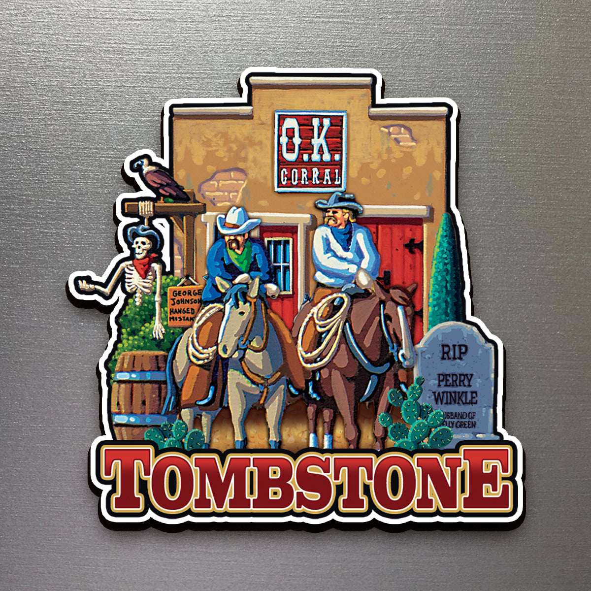 Tombstone O.K. Corral - Magnet