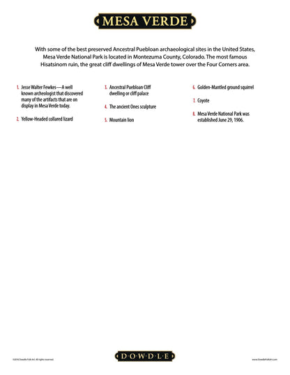 Mesa Verde National Park Canvas Gallery Wrap