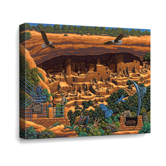 Mesa Verde National Park Canvas Gallery Wrap