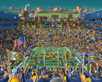 Michigan Wolverines - Wooden Puzzle