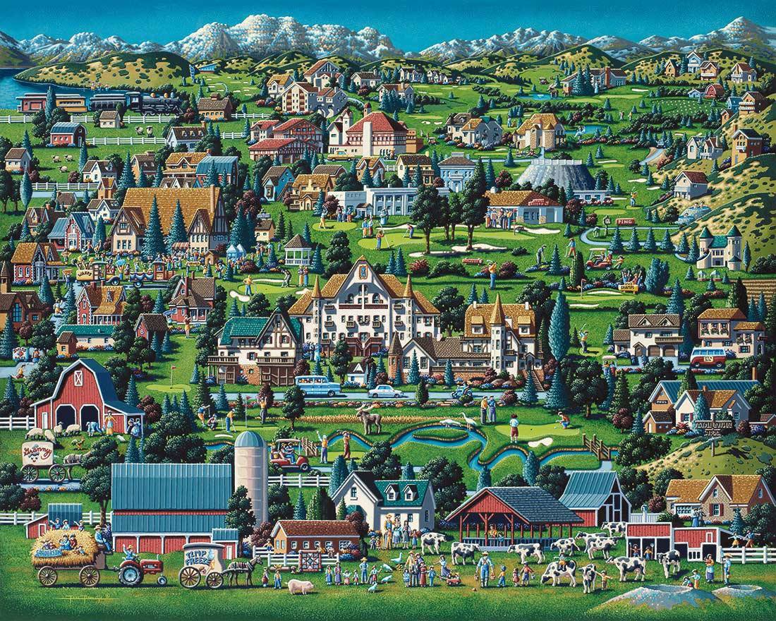 Midway Canvas Gallery Wrap