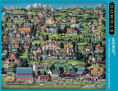 Midway Canvas Gallery Wrap