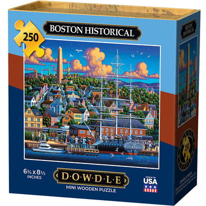 Boston National Historic Park - Mini Puzzle - 250 Piece
