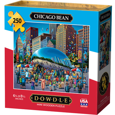 Chicago Bean - Mini Puzzle - 250 Piece