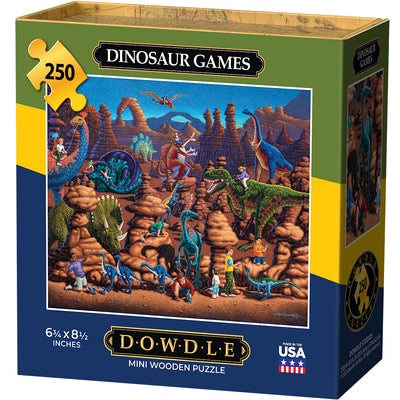 Dinosaur Games - Mini Puzzle - 250 Piece