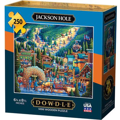 Jackson, WY - Mini Puzzle - 250 Piece